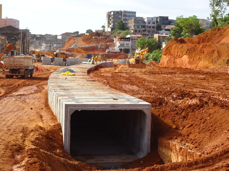 Aduelas de concreto pré moldado